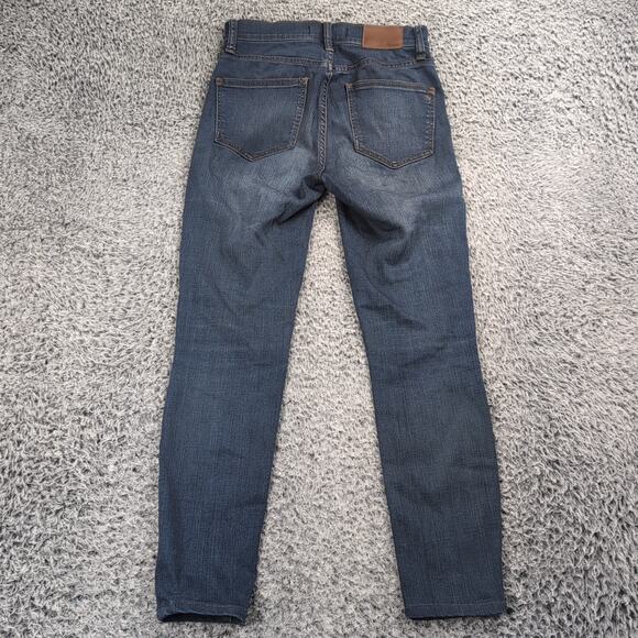 Madewell Jeans Womens 24 Blue Roadtripper Stretch Distressed Normcore Casual - Picture 2 of 11
